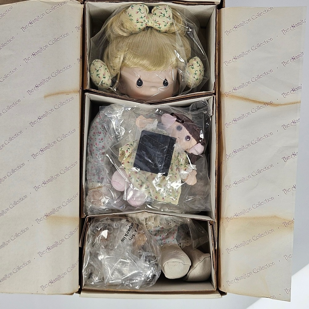 Precious Moments Tell Me the Story of Jesus Hamilton Collection Doll NIB COA
